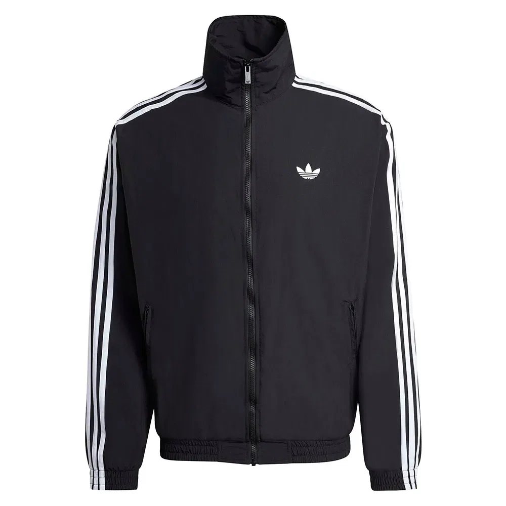 Толстовка на молнии Firebird Woven Adidas Originals, черный — фото 3