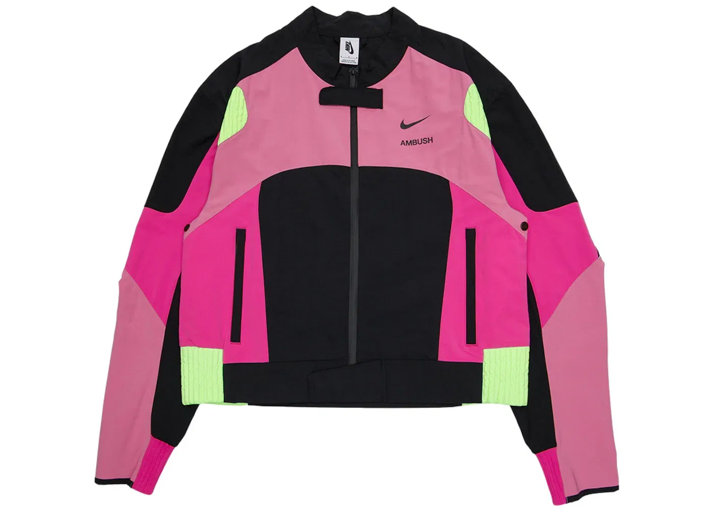 Женская куртка с капюшоном Moto Jacket Nike, Active Fuchsia/Magic Flamingo/Black