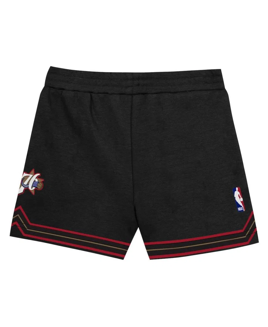 Комплект из футболки и шорт Allen Iverson Play by Place Mitchell & Ness, Black — фото 3