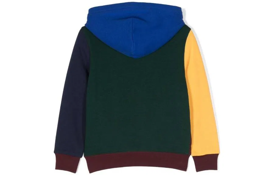 Детское худи с капюшоном из футера Polo Ralph Lauren, Multicolor — фото 3