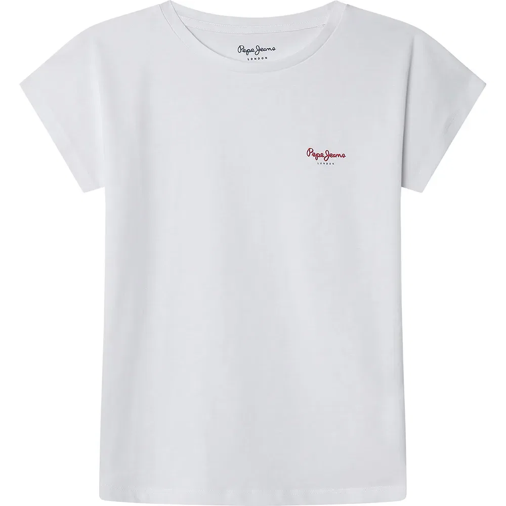 Футболка с коротким рукавом Gigi Pepe Jeans, белый
