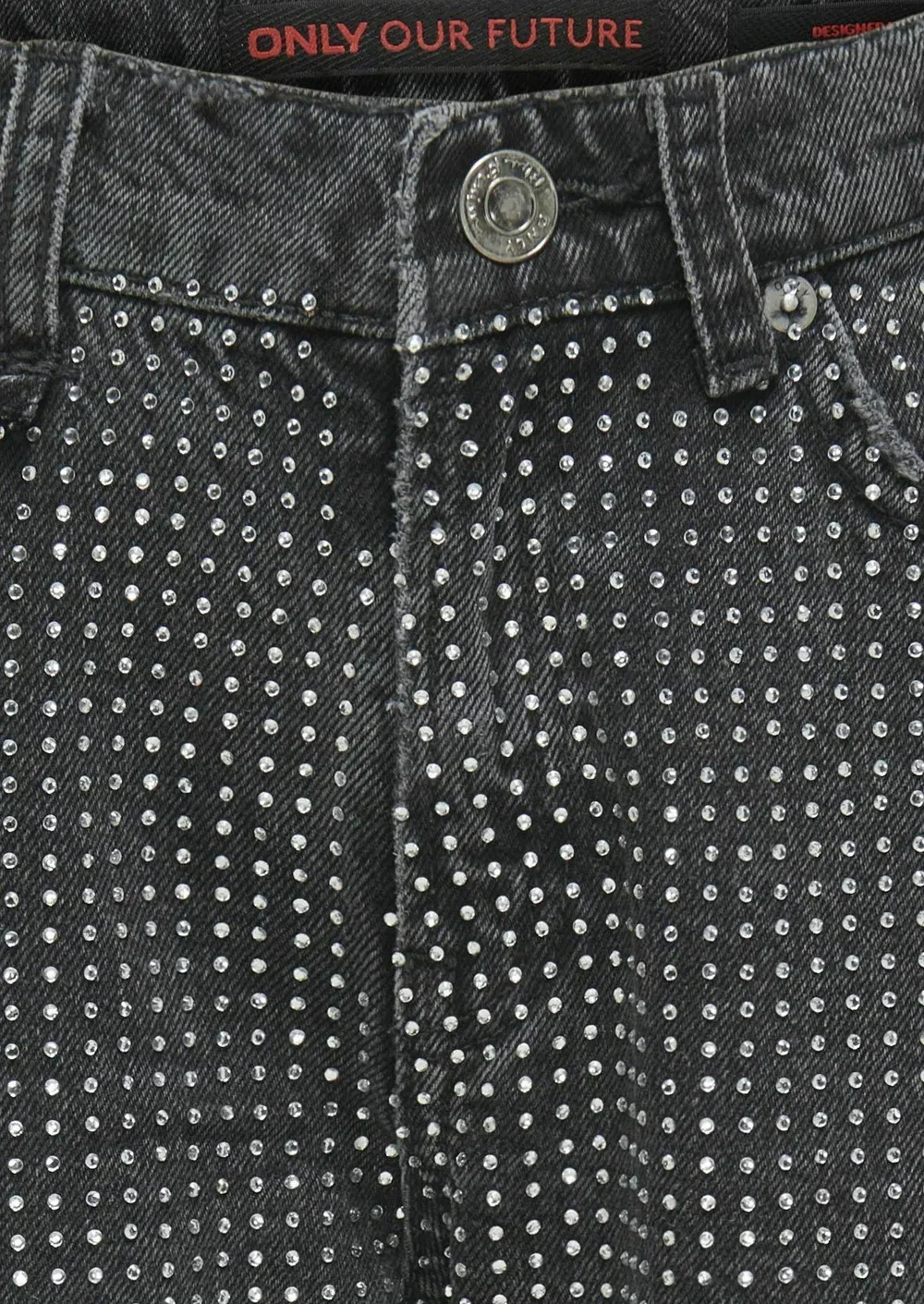 Джинсы Koghudson с широкими штанинами и свободным кроем Only Girls, Grey Denim — фото 3