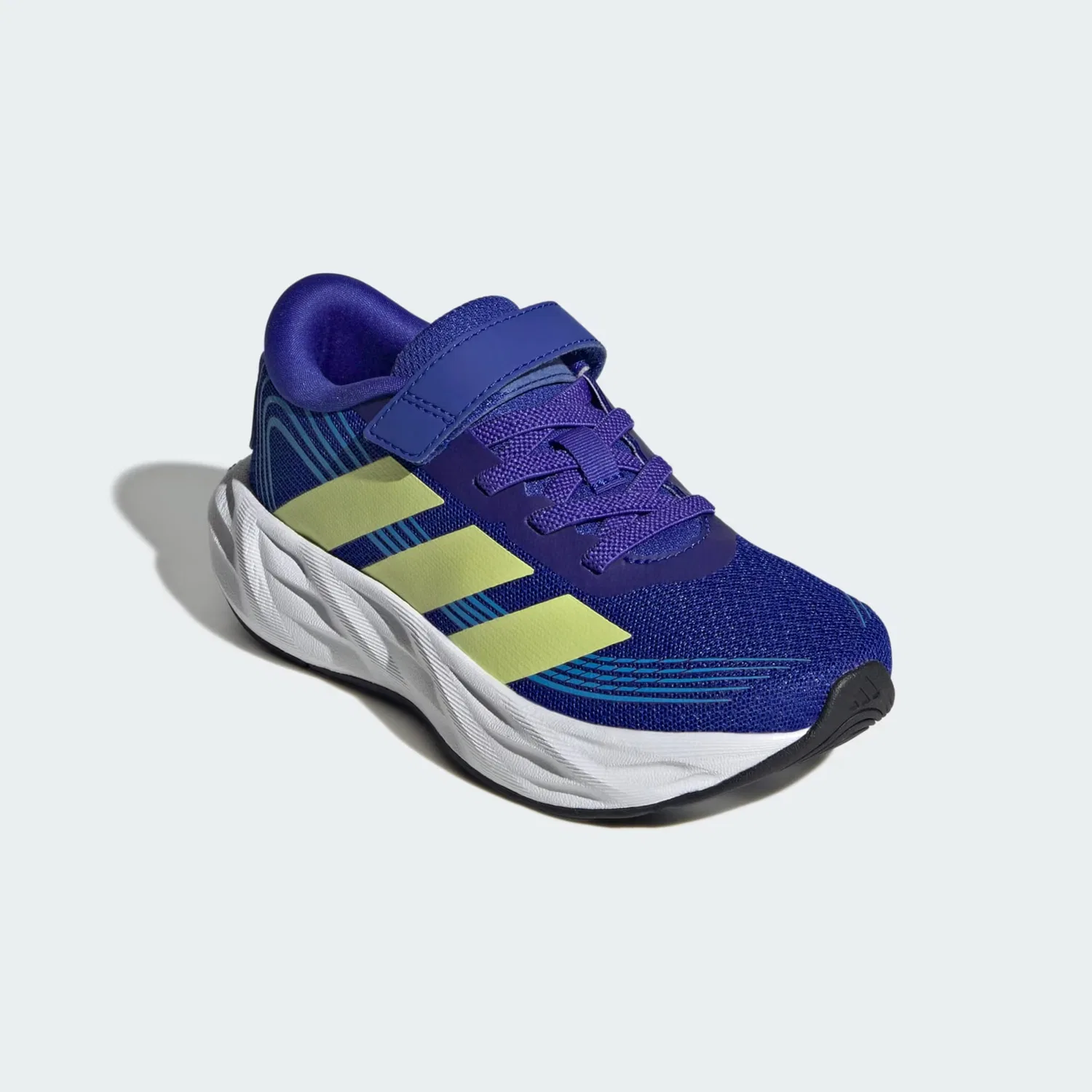 Спортивные кроссовки Adidas Sportswear Galaxy 8 синего и лазурного цвета — фото 4
