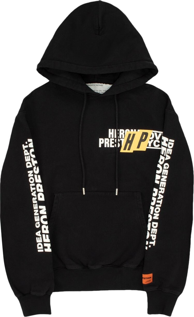 

Худи Heron Preston HP Real Estate Hoodie 'Black/White', черный