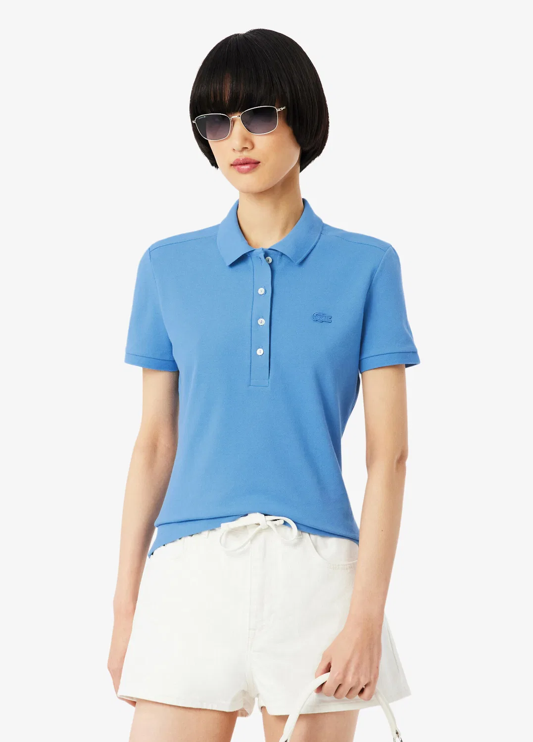 Поло Lacoste L12.12, синий