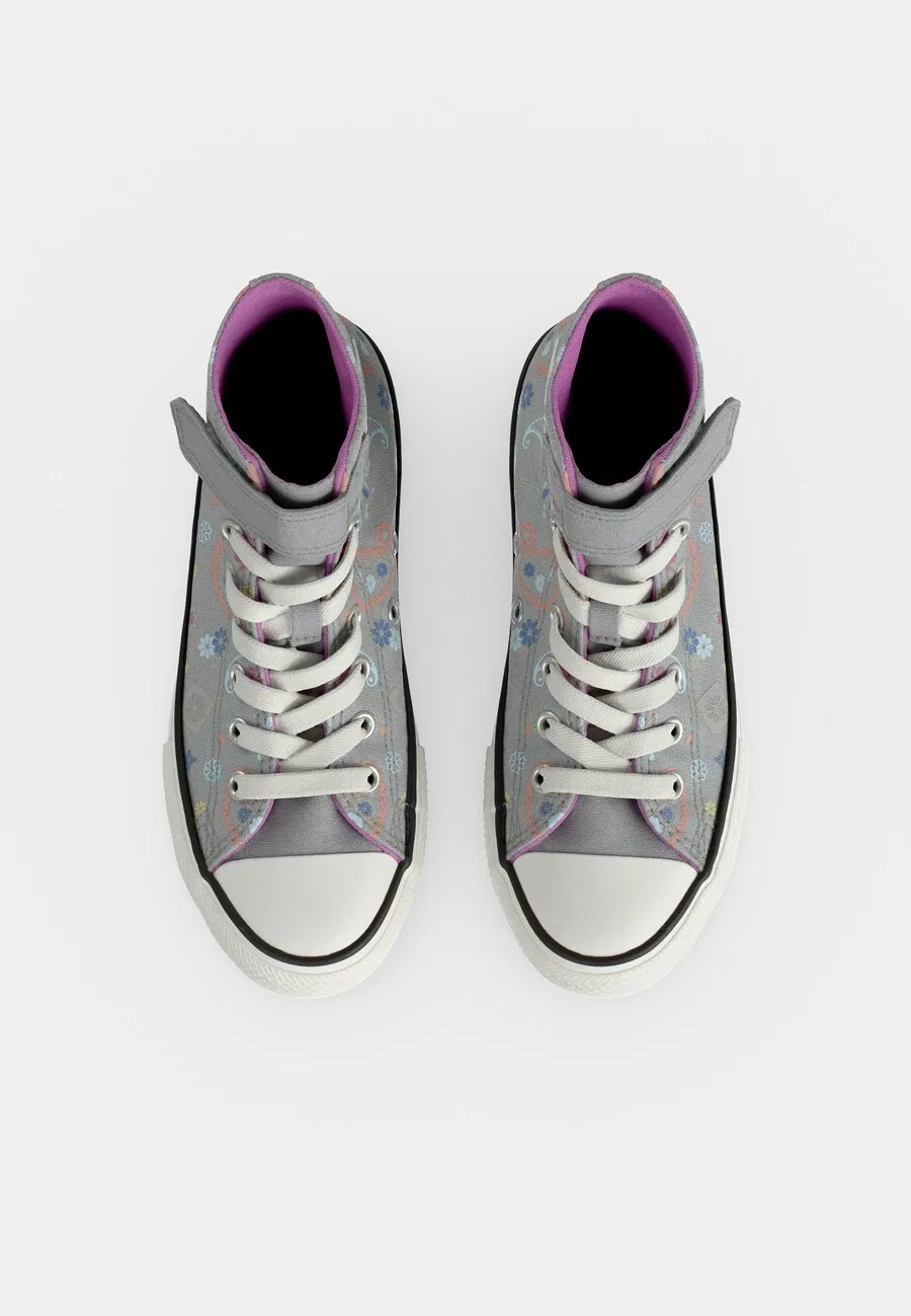 Кроссовки CONVERSE 'CTAS 1V HI' серого цвета — фото 4