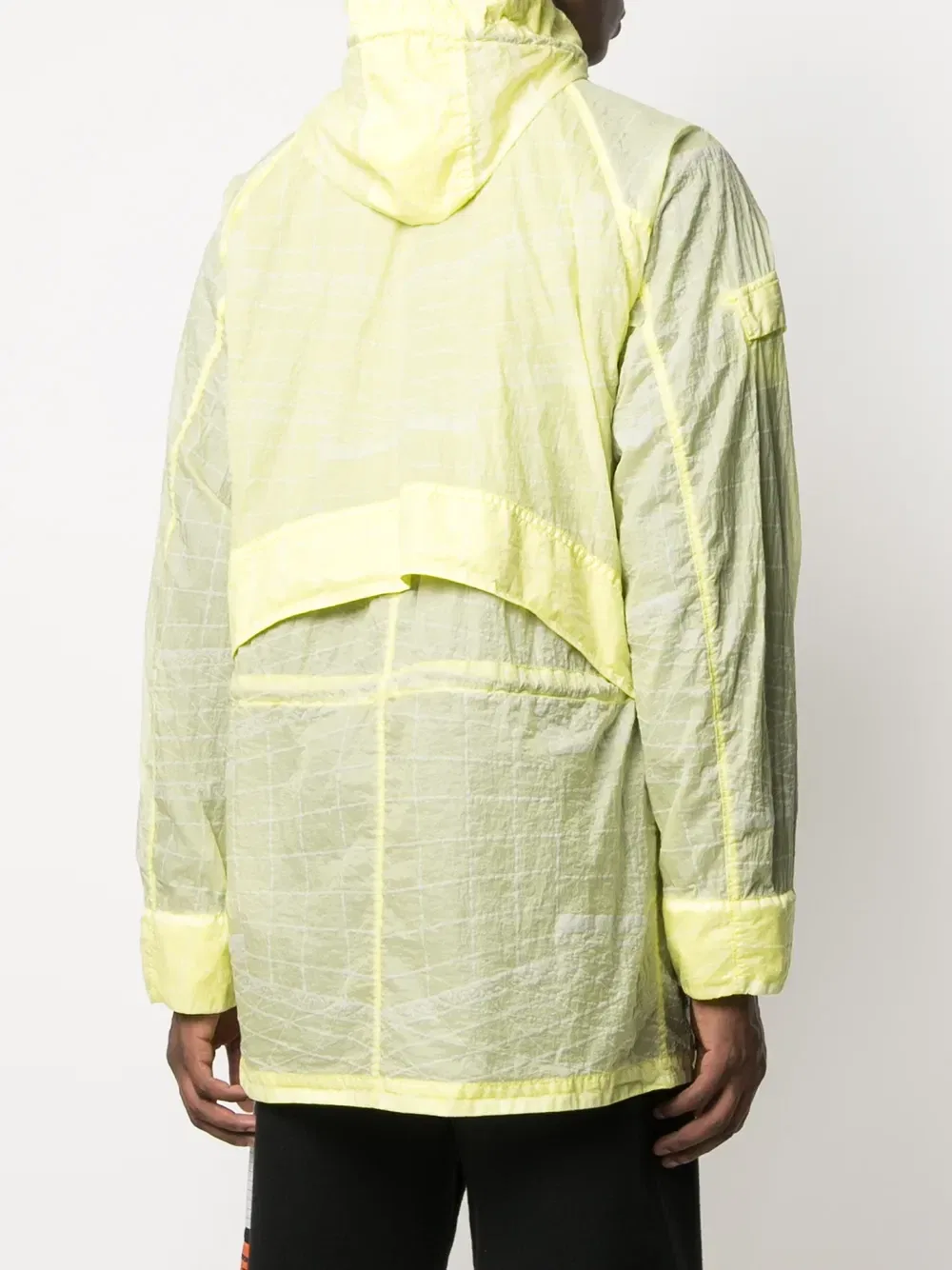 Парка с карманами Stone Island, желтый — фото 4