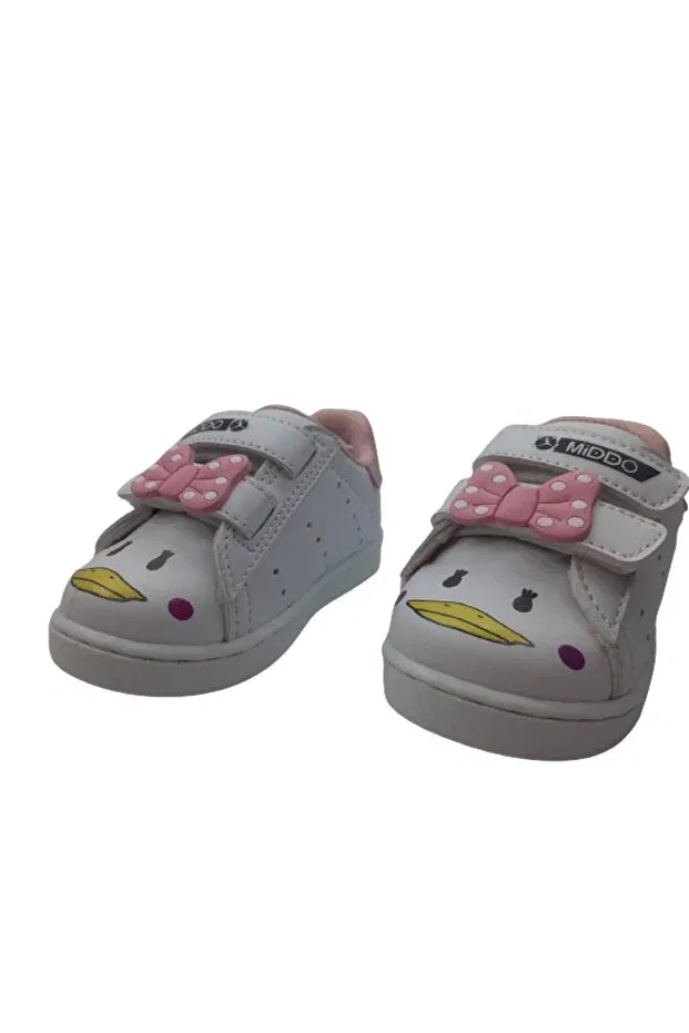 Детская обувь для девочек ортопедическая Middo Kids, White-Pink — фото 2