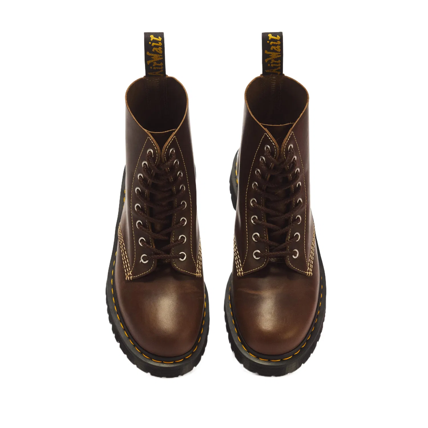 Детские ботинки-челси с высоким берцем Brown Dr.Martens, Brown — фото 4