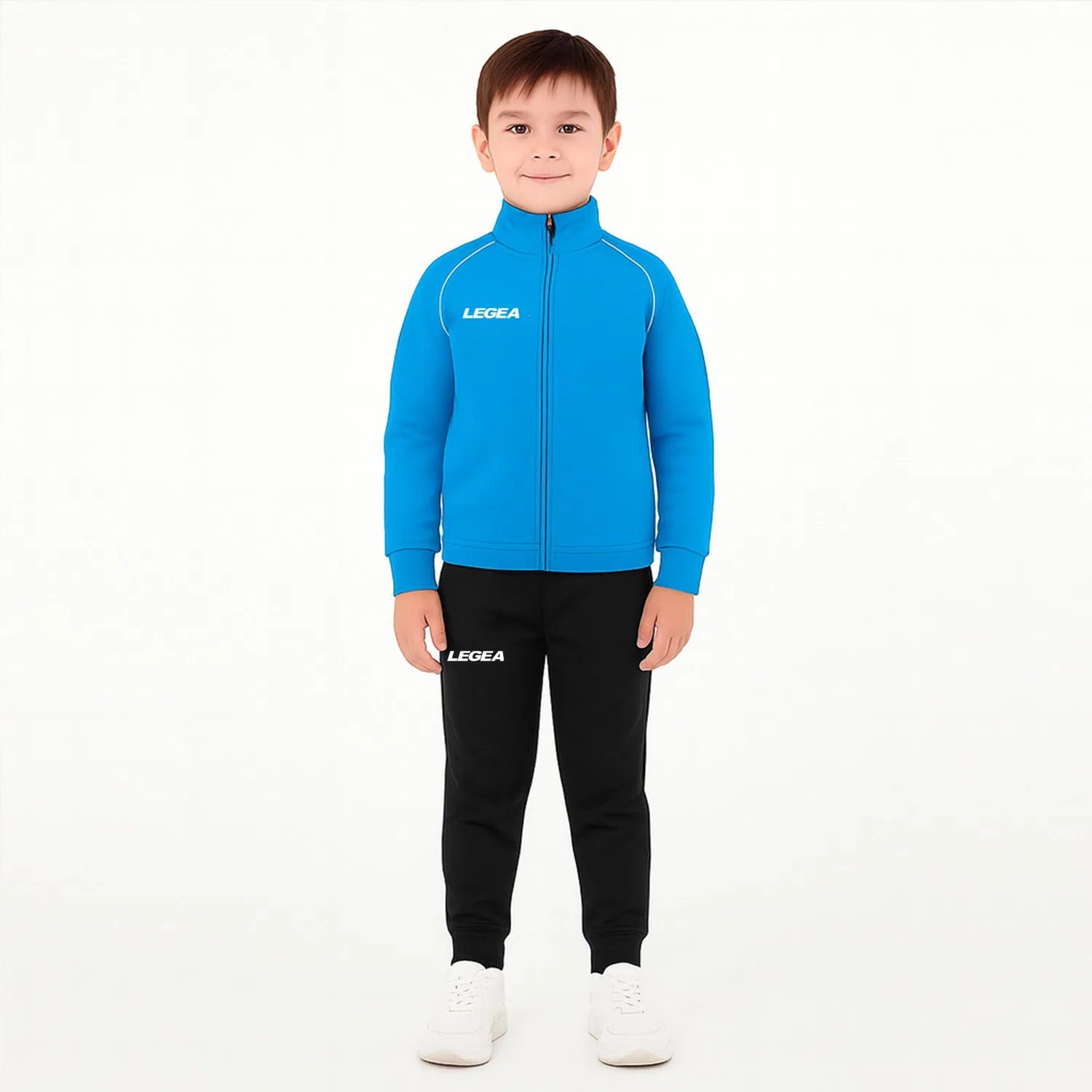 Детский спортивный костюм с длинным рукавом FLORIDA COLOR JUNIOR Legea, Hellblau / Weiss