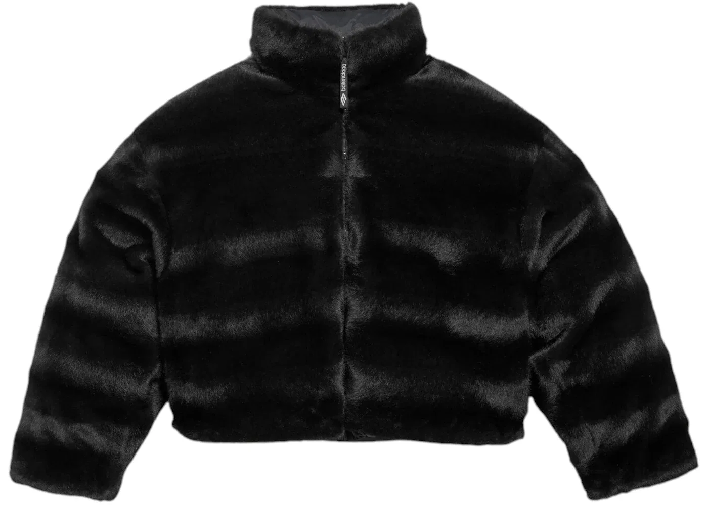 Мужская стеганая куртка-пуховик двусторонняя Balenciaga, Black/Brown — фото 2