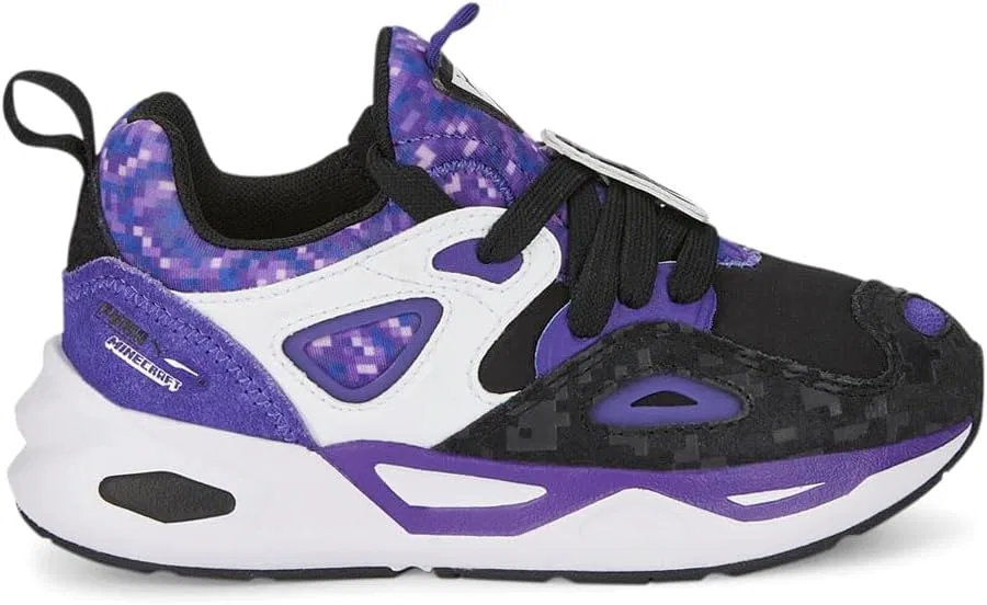 Детские кроссовки для мальчиков с принтом TRC Blaze Glxy2 PUMA, Purple/White