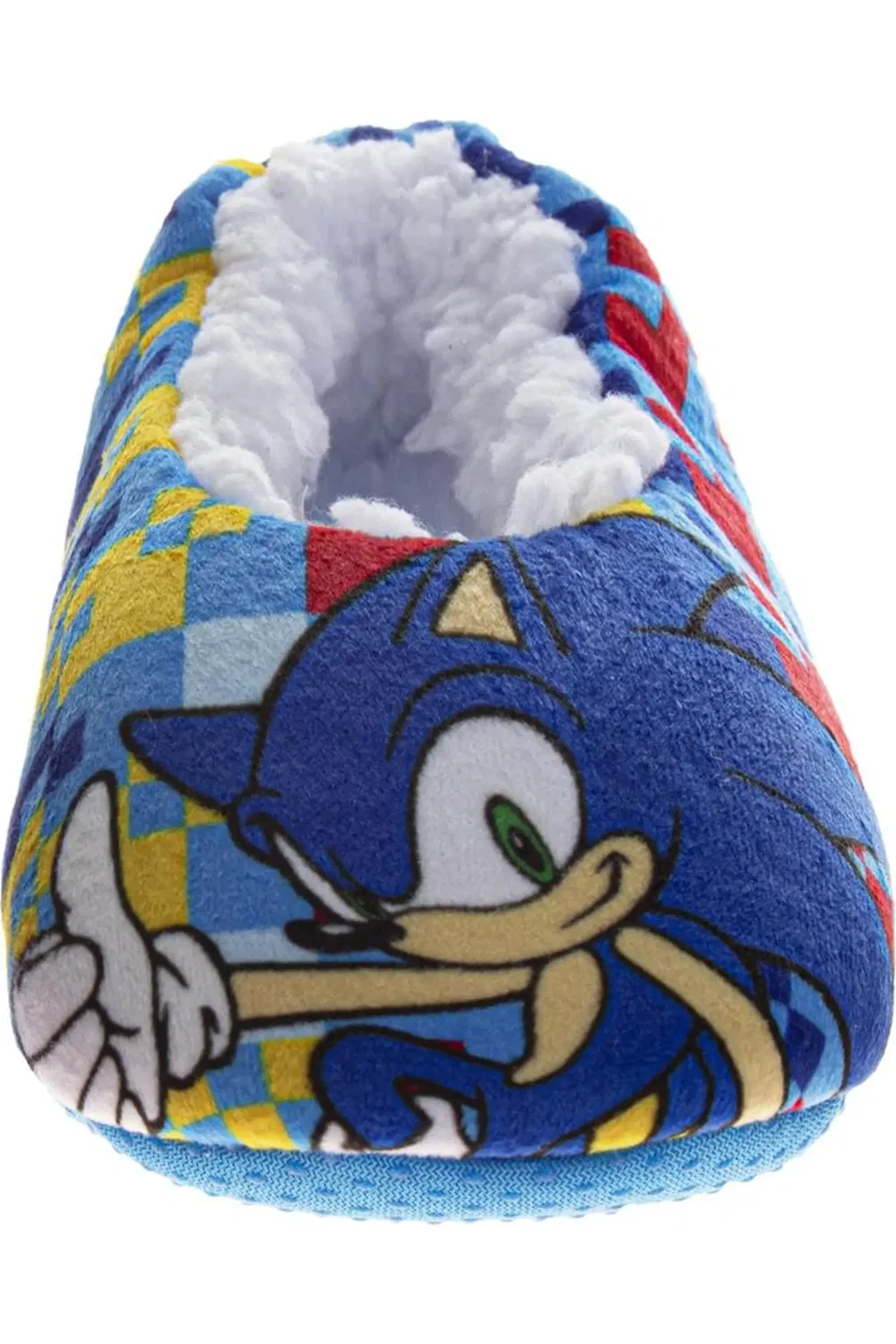 Детские тапочки на липучке с Sonic the Hedgehog SEGA, синий — фото 4