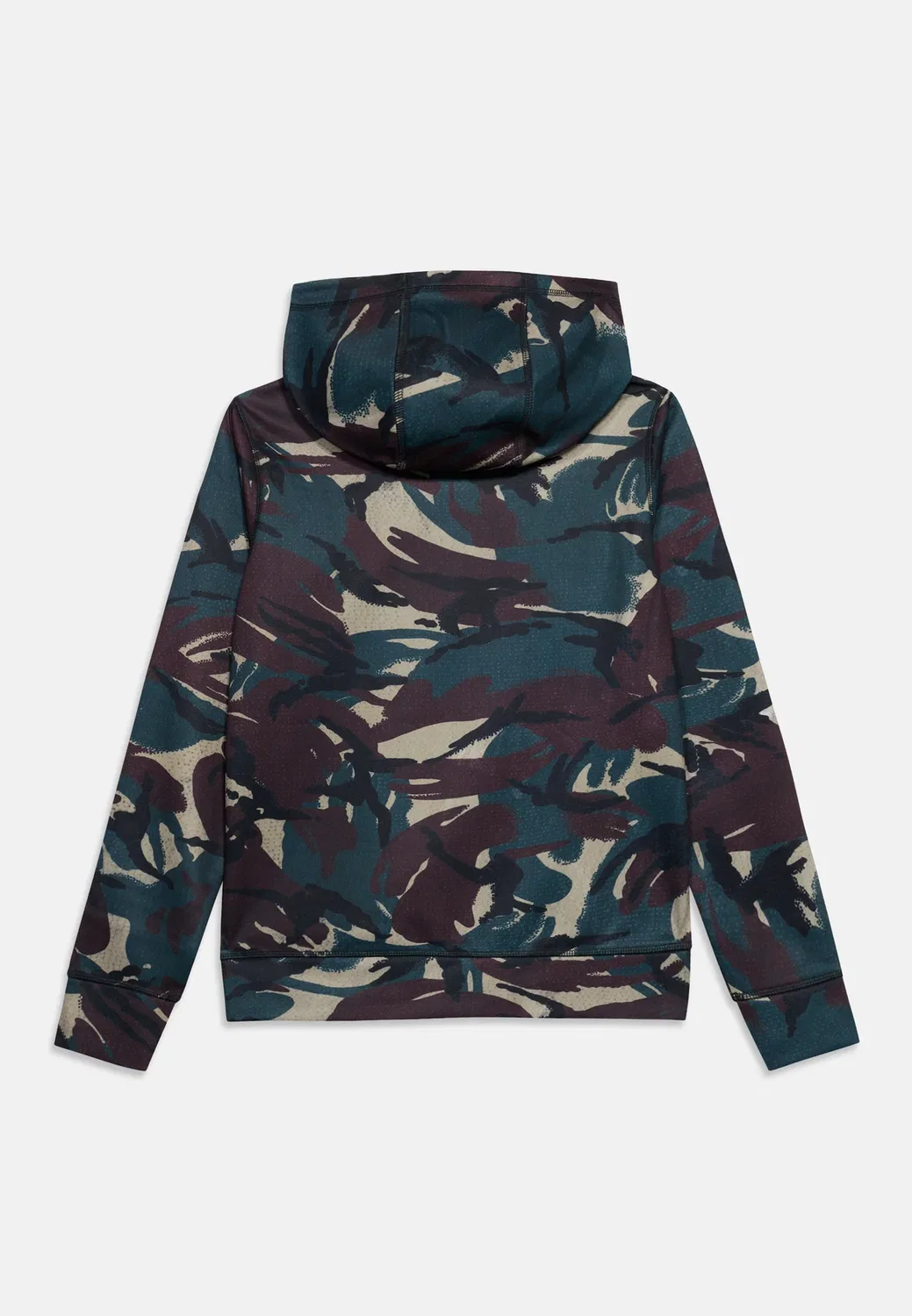 Детская толстовка унисекс из дуба Burton, Dark Green/Brown — фото 2