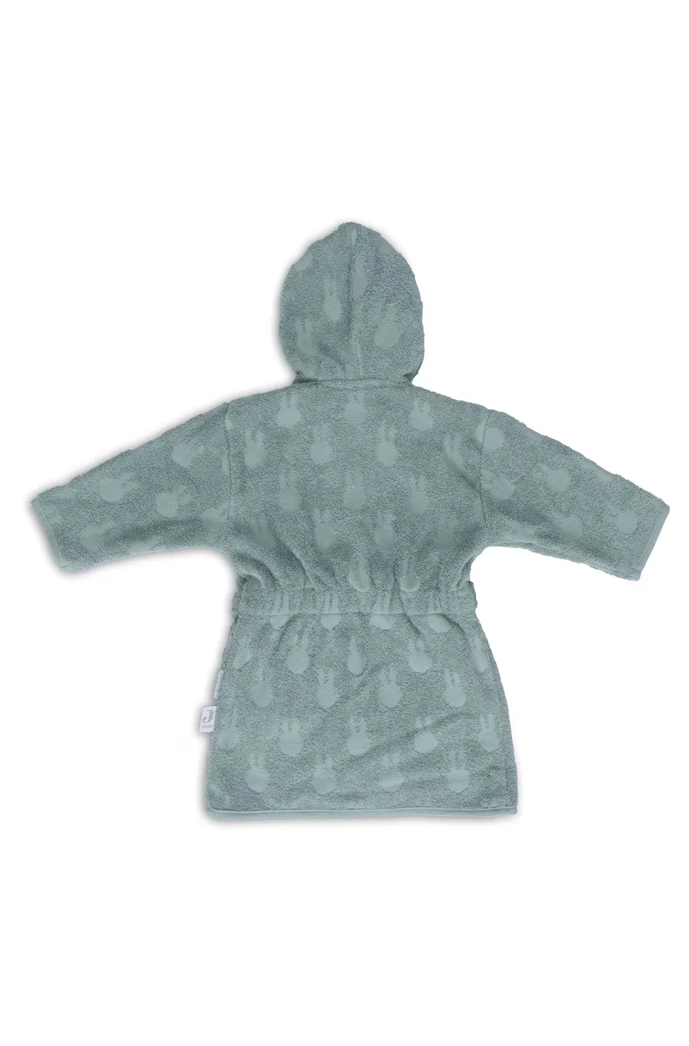 Халат из махровой ткани, 3-4 года - Миффи Jollein, Miffy Jacquard/Sea Green — фото 2