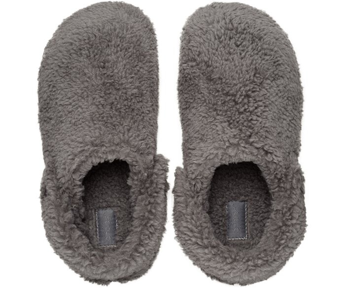 Тапочки Crocs Classic Cozzzy, серый — фото 3