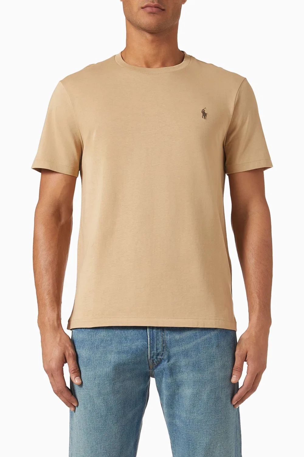 Футболка с коротким рукавом Logo Slim-fit Polo Ralph Lauren