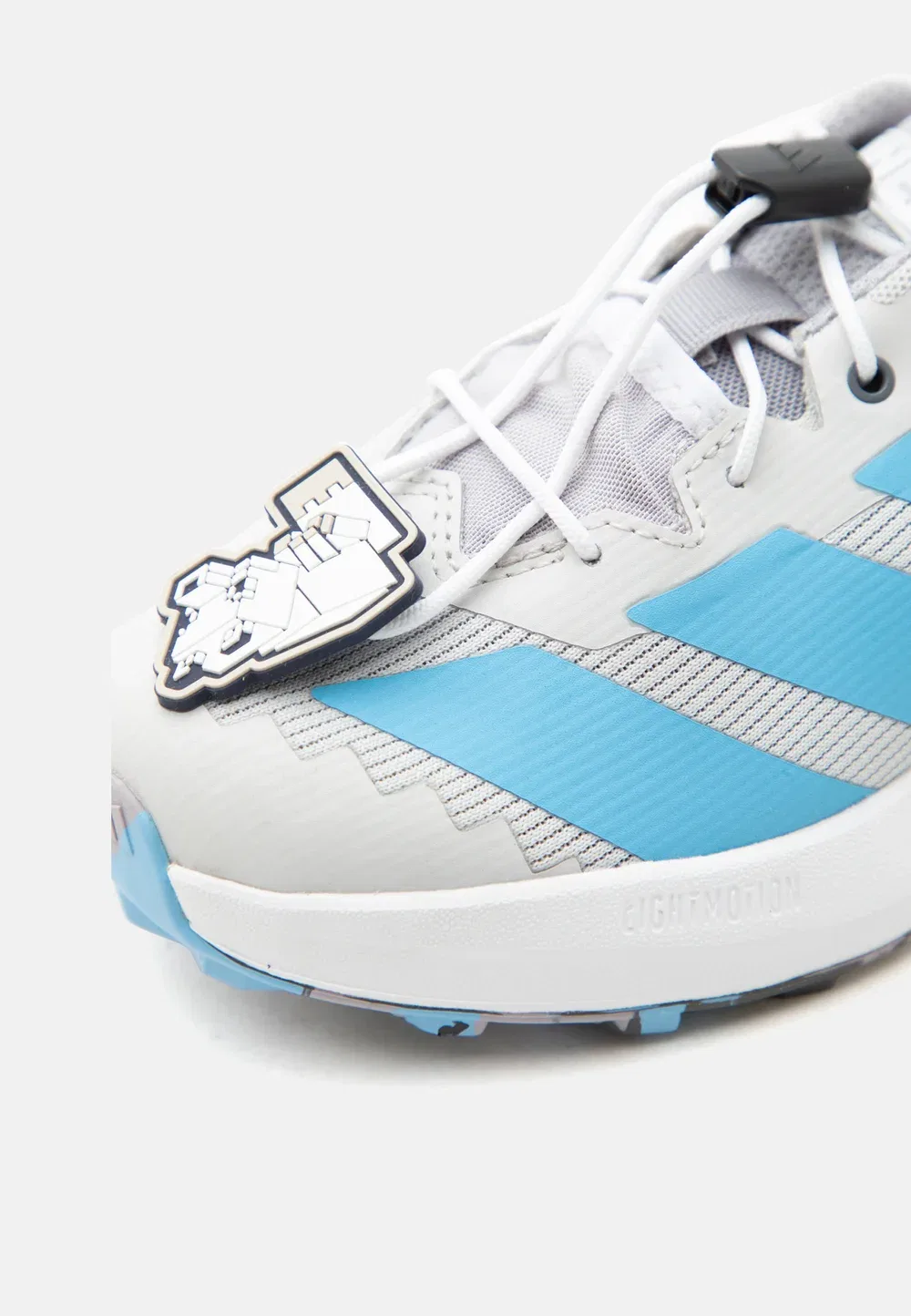 Agravic Minecraft унисекс - походные ботинки Adidas Terrex, Grey One/Semi Blue Burst/Core Black — фото 3
