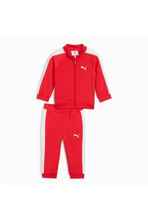 Детский спортивный костюм для девочек хлопковый T7 always on suit Puma, For All Time Red