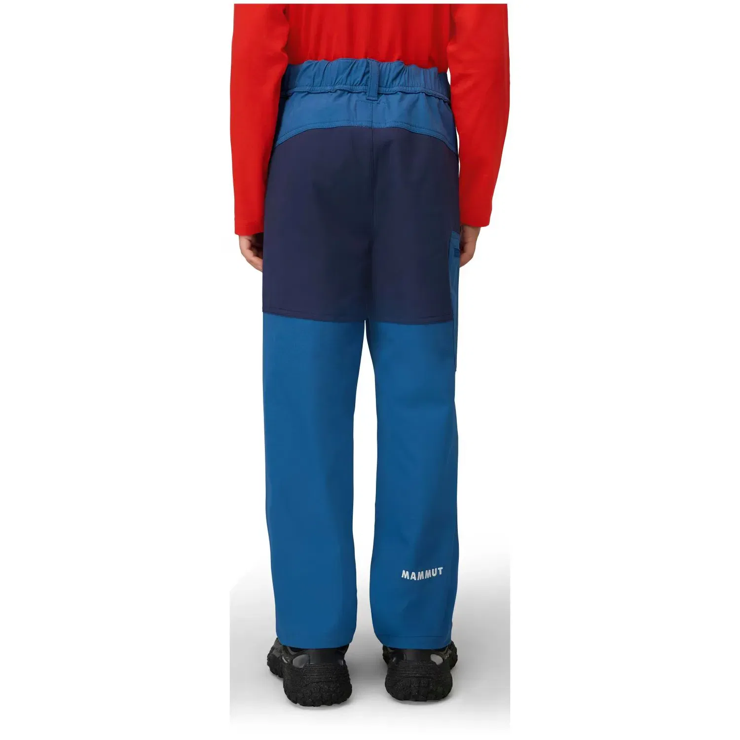 Детские спортивные штаны из софтшелла TAISS SO KIDS Mammut, Синий — фото 2