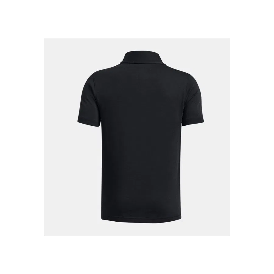 Детское поло из джерси с длинным рукавом Under Armour UA Icon Polo T-shirt, Серый — фото 2