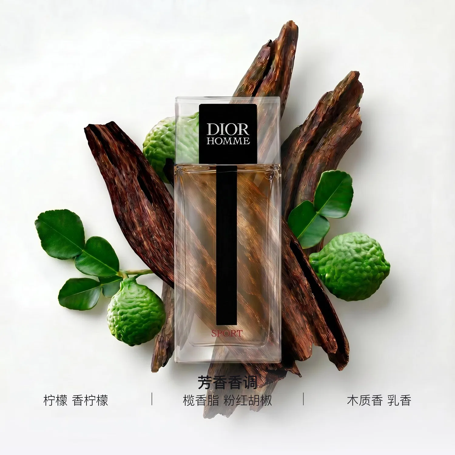 Мужская туалетная вода Dior Jie Ao New Version Sports, 125 мл, DIOR, Woody Aromatic — фото 2