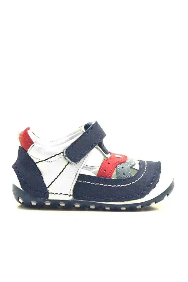 Детские туфли для мальчиков на липучке Nıno, Navy Blue — фото 2