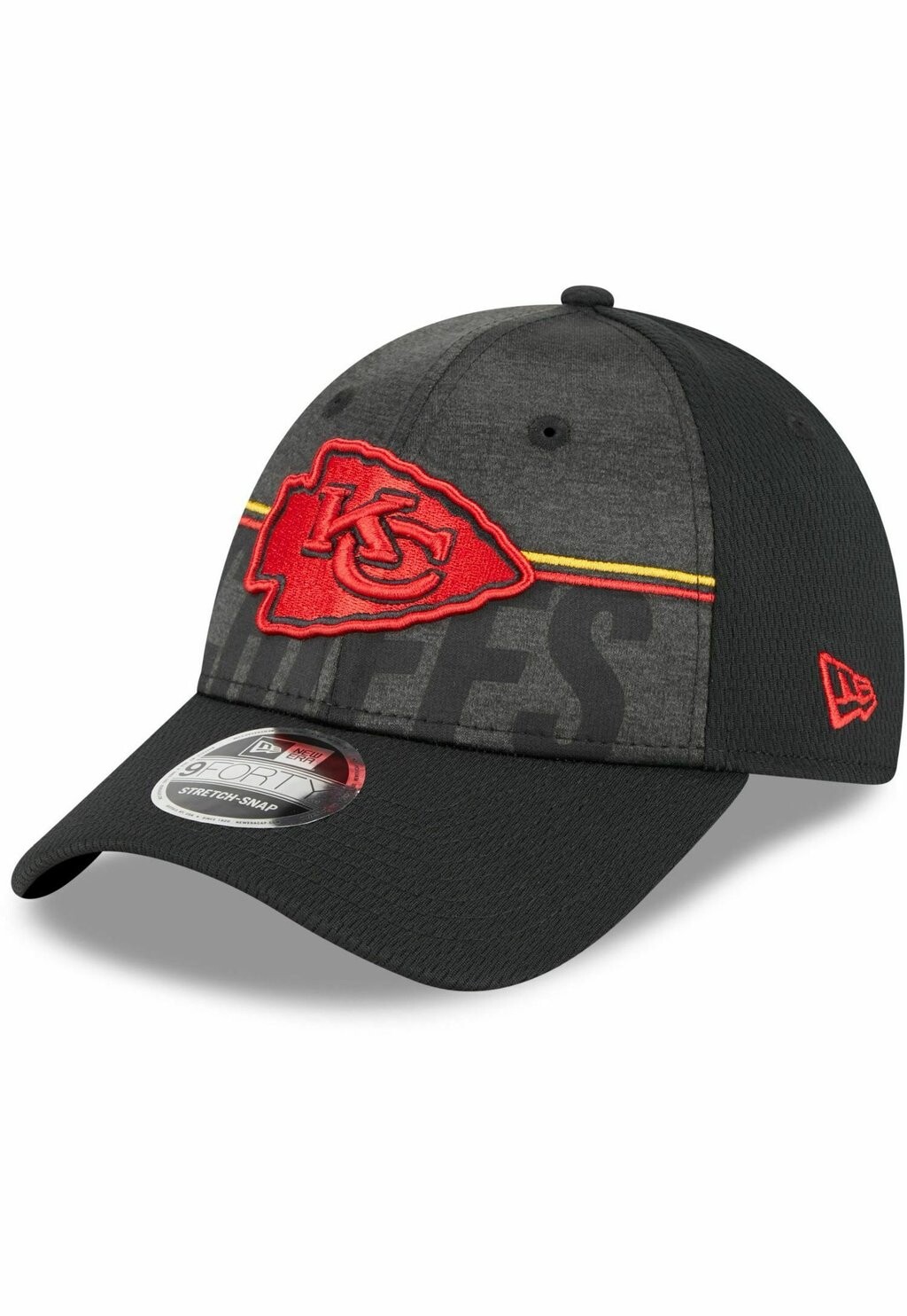 

Бейсболка 9FORTY STRETCH TRAINING 2023 KANSAS CITY CHIEFS New Era, цвет black