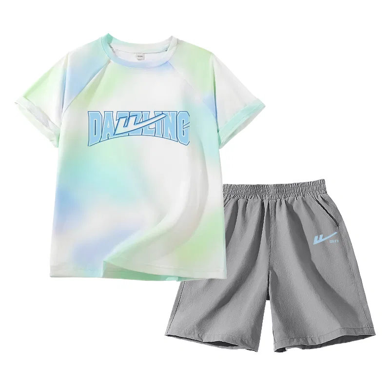 Детский спортивный комплект с принтом Casual Sportswear Kids' WARRIOR