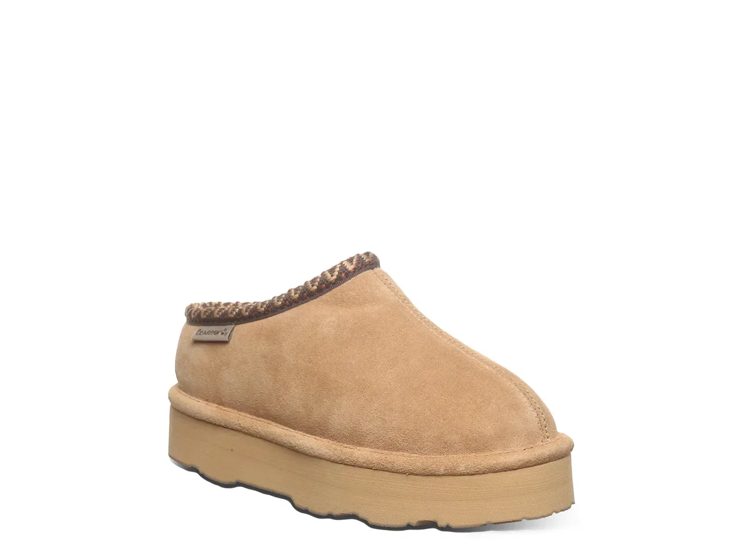 Сабо Martis II Platform на платформе, Bearpaw, Iced Coffee Tan