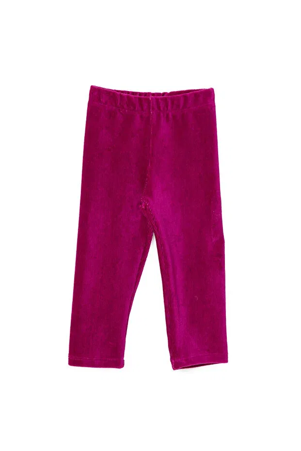 Детские леггинсы для девочек вельветовые Hellobaby Ebebek Hello Baby, Fuchsia
