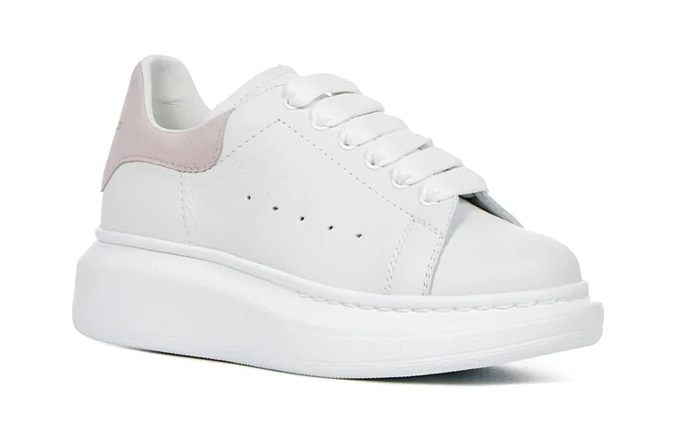 Детские кроссовки для скейтбординга с низким верхом Molly Alexander McQueen, White — фото 4