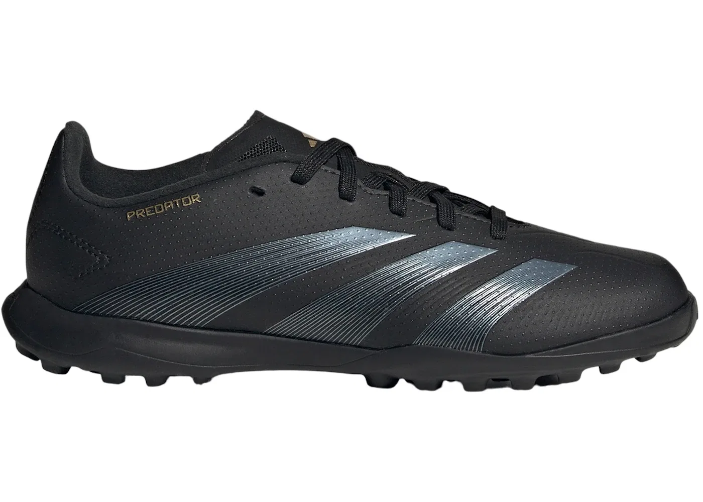 Детские бутсы Predator League Turf Adidas, Core Black/Carbon/Gold Metallic