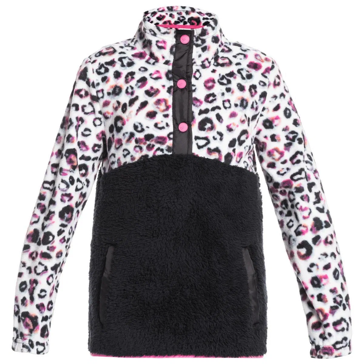 Флисовая кофта с капюшоном Alabama Roxy, Bright White