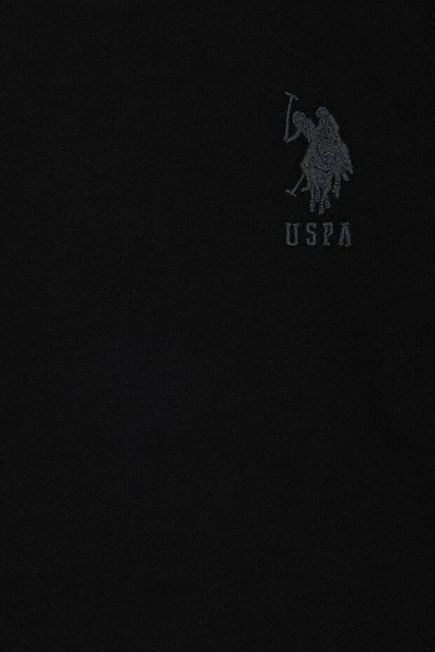 Детское худи для мальчиков с длинным рукавом U.S. Polo Assn., Черный — фото 3