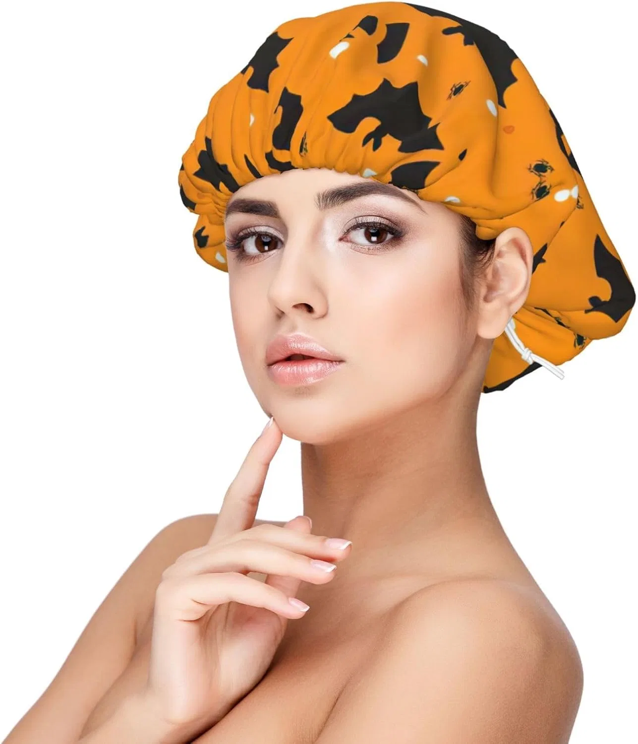 Шапочка для душа Satin Bonnet, DEXNEL, двойной слой, черный