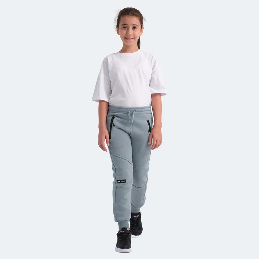 Детские спортивные брюки с логотипом Lamya Slazenger, Хаки — фото 2