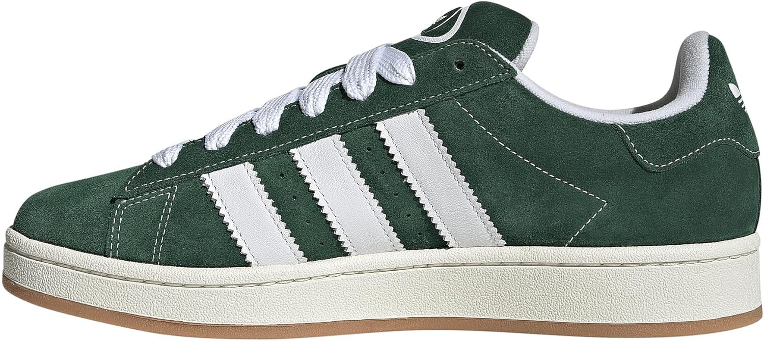 Мужские кроссовки adidas Originals Campus 00s, темно-зеленый/слоновая кость — фото 3
