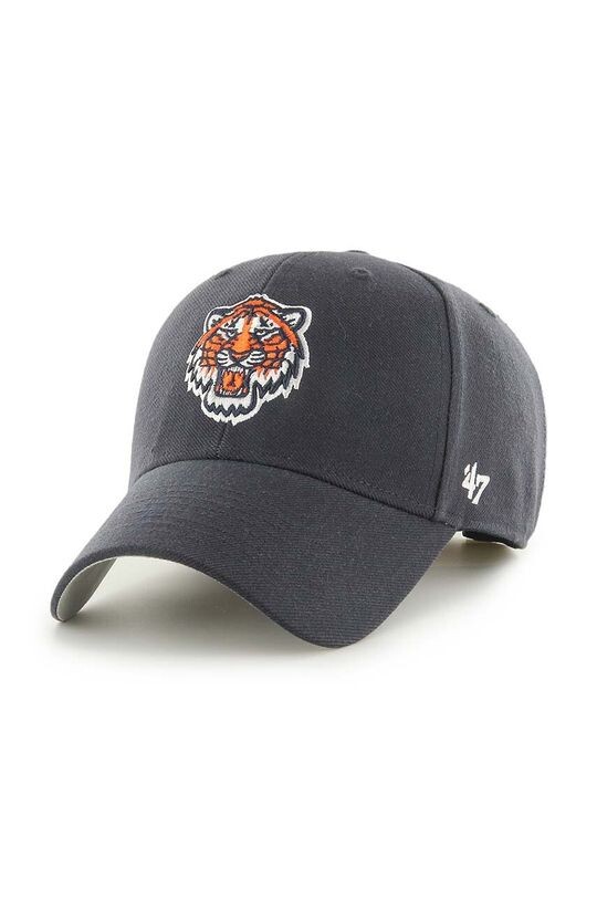 

Бейсболка Detroit Tigers из смесовой шерсти 47 brand, темно-синий