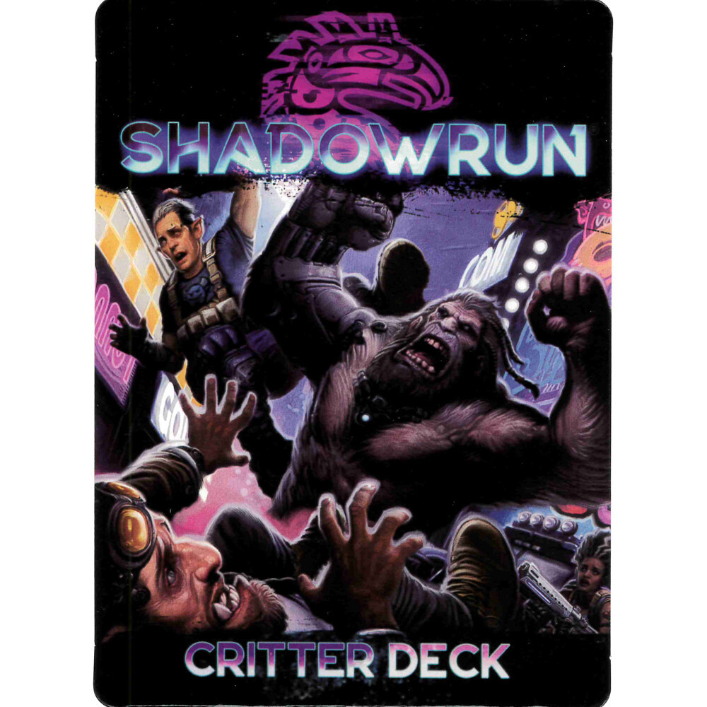 

Ролевая игра Catalyst Game Labs Shadowrun 6E RPG: Critter Deck