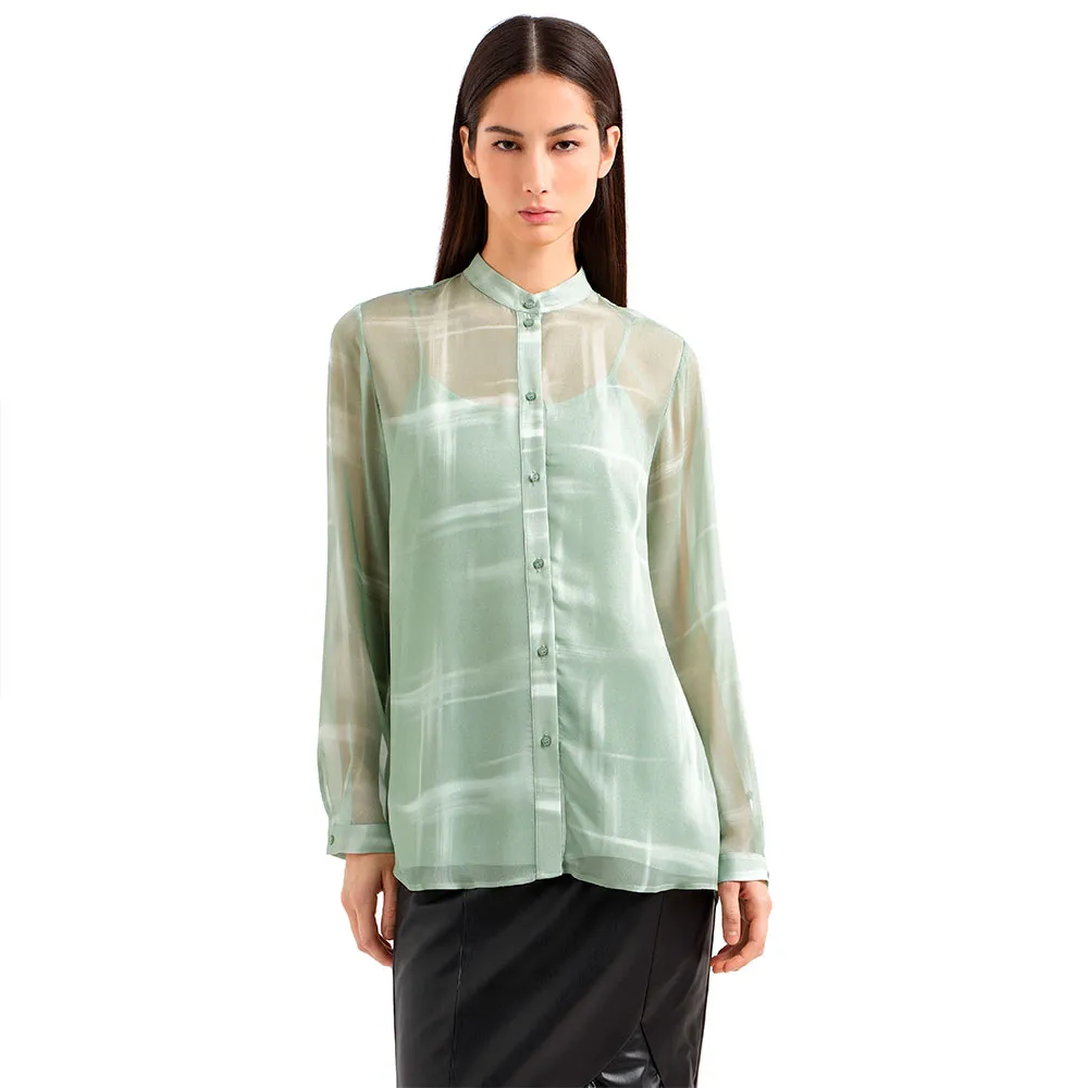 

Рубашка с длинным рукавом Armani Exchange XW000570_AF12051, зеленый