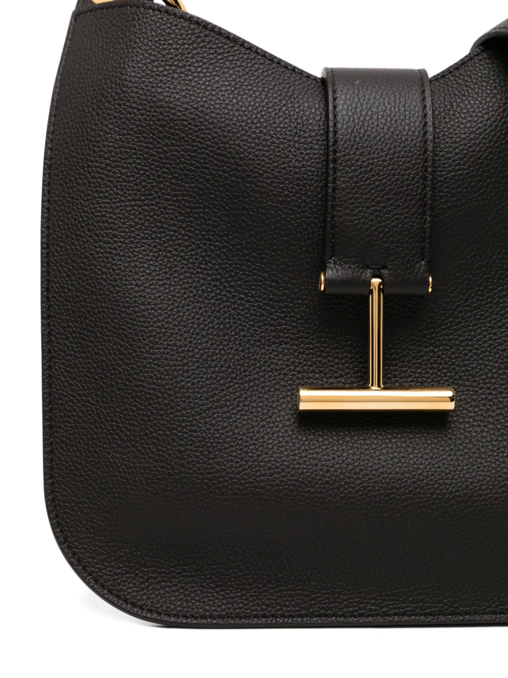 Сумка на плечо с т-образной застежкой TOM FORD, коричневый — фото 4