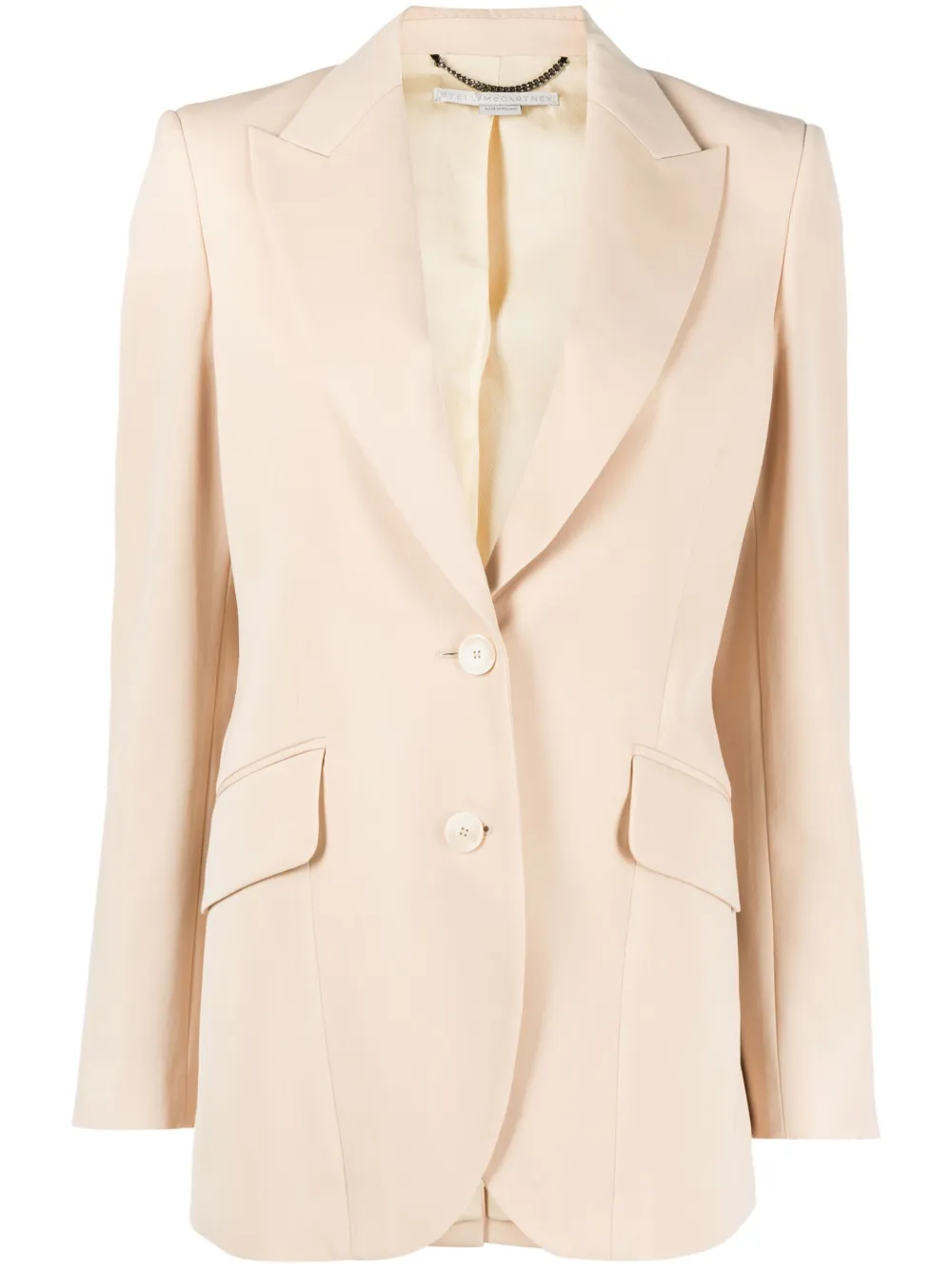 

Шерстяной блейзер STELLA MCCARTNEY, нейтральный