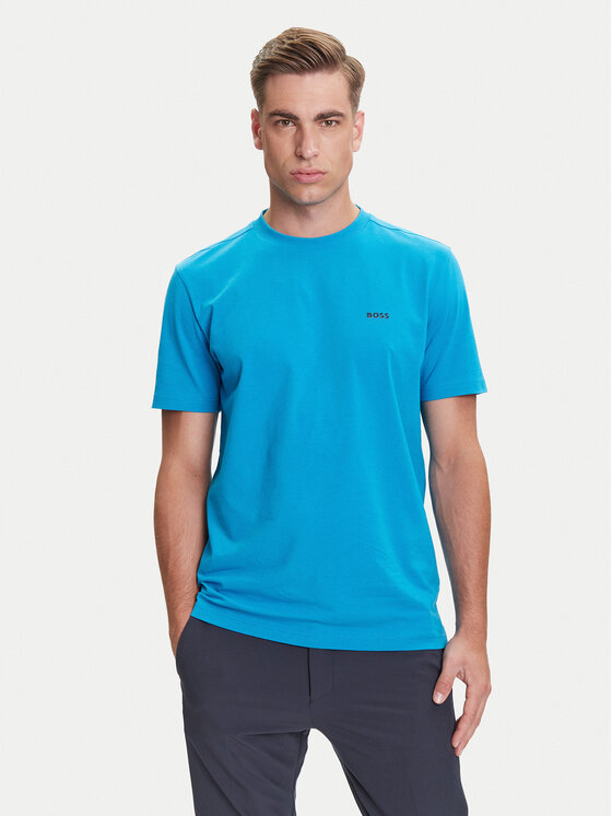 

Футболка regular fit 50506373 Boss, бирюзовый
