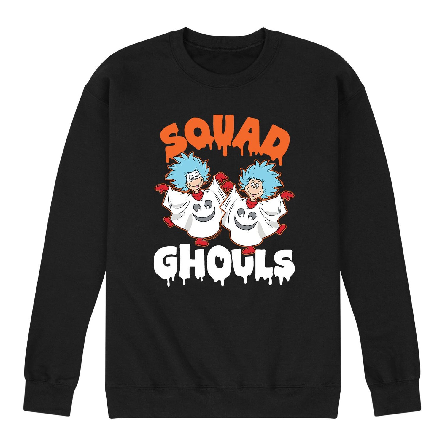 

Мужской свитшот Dr. Seuss Squad Ghouls Licensed Character