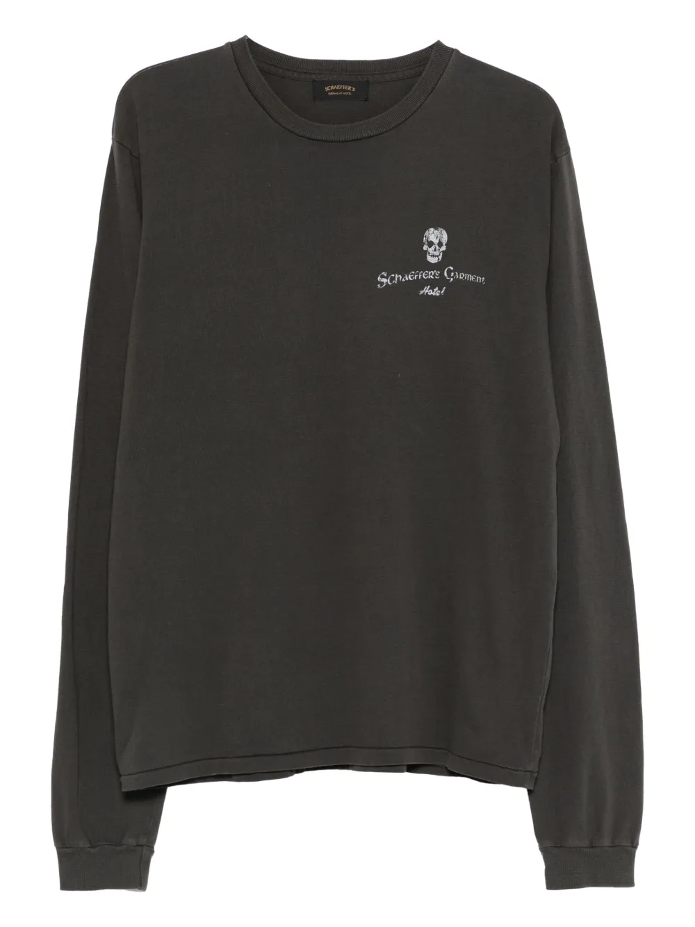 

Толстовка с графичным принтом Schaeffer'S Garment Hotel, серый