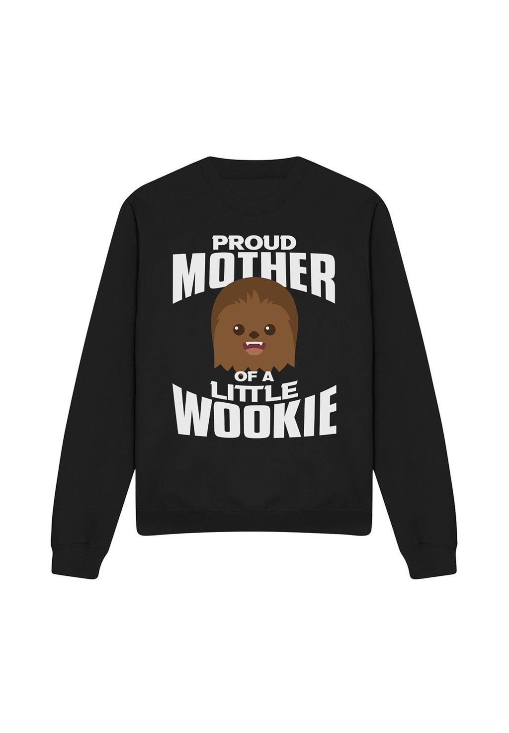 

Толстовка STAR WARS MOTHER S DAY LITTLE WOOKIE PRINT Star Wars, черный