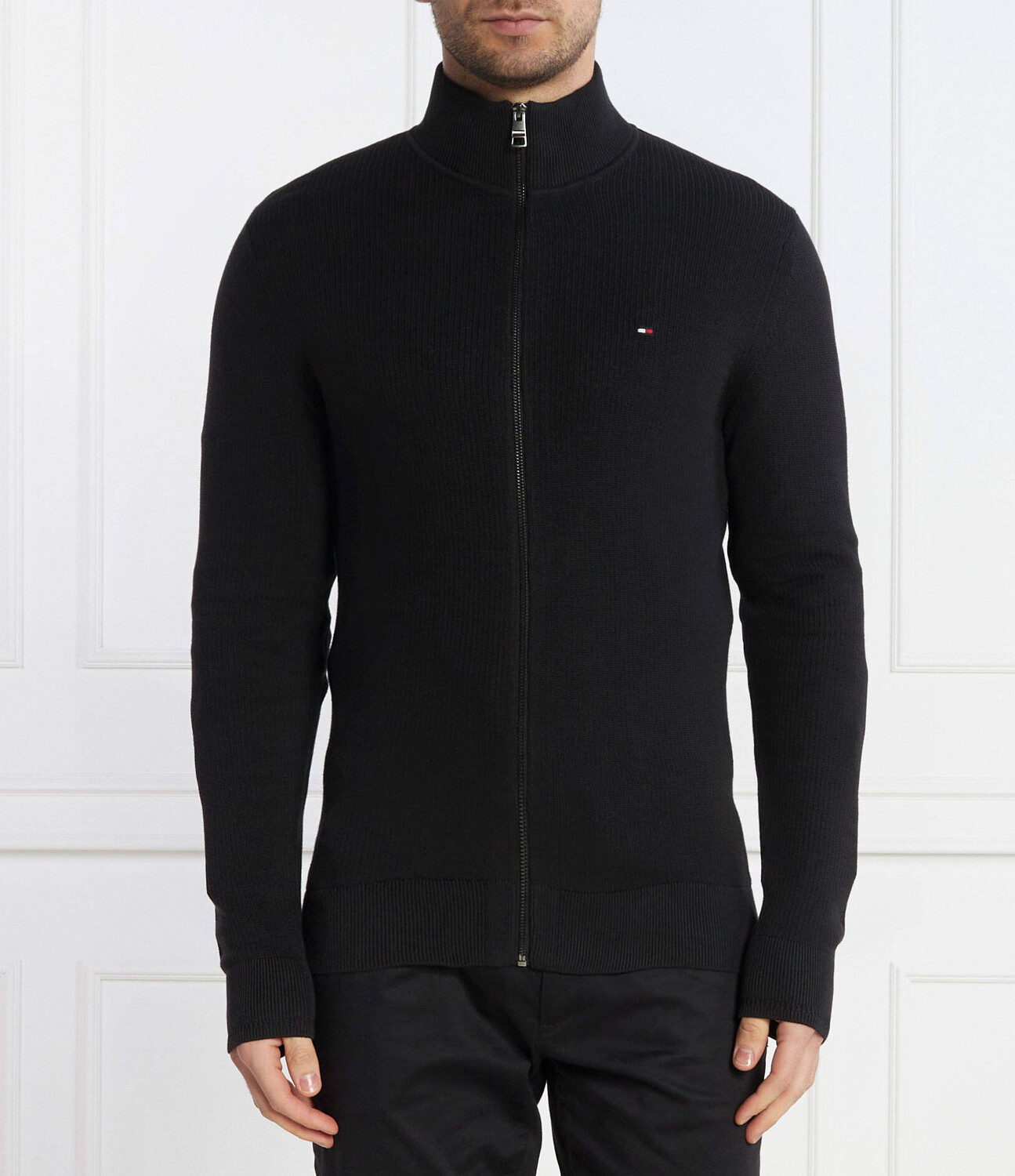 

Свитер Tommy Hilfiger Regular Fit, черный