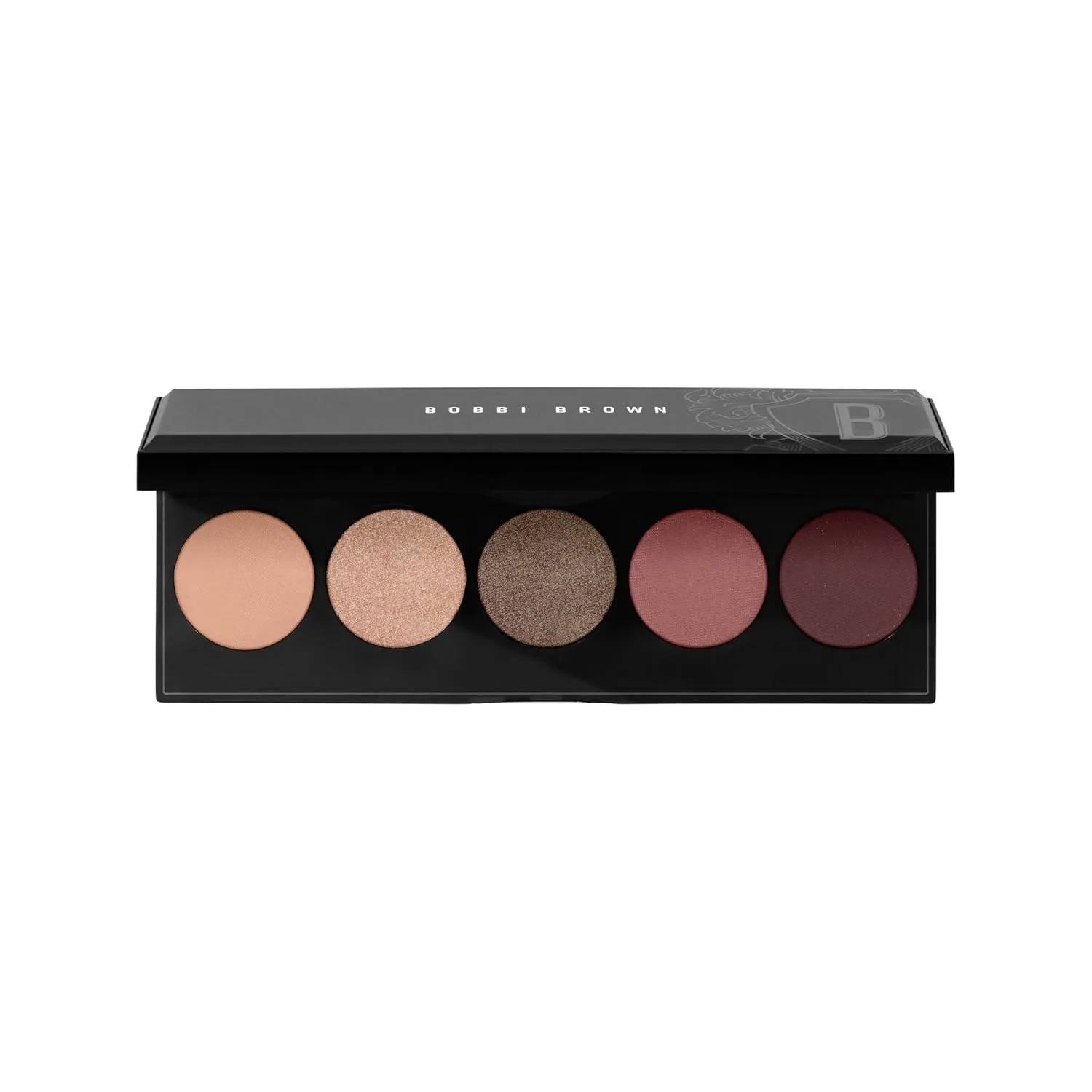 Палитра теней для век Bobbi Brown All Nudes | Матовая и металлическая палетка нейтральных оттенков, Rosey Nudes (Matte and metallic neutrals with a rosey tint, from sparkling pink-beige to intense cocoa)