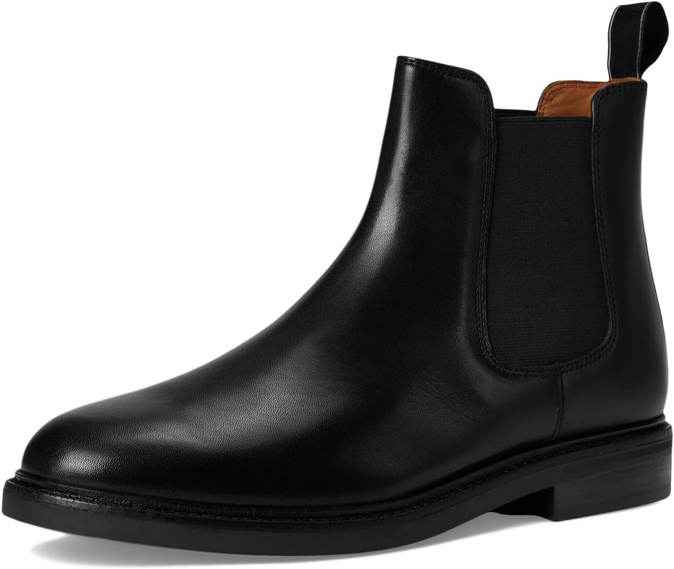 POLO RALPH LAUREN мужские кожаные челси-ботинки Asher, Black — фото 2